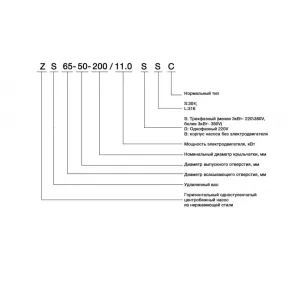 CNP ZS 100-80-200/37 SSC консольно-моноблочный насос (ЦНП) CNP ZS 100-80-200/37 SSC консольно-моноблочный насос (ЦНП)